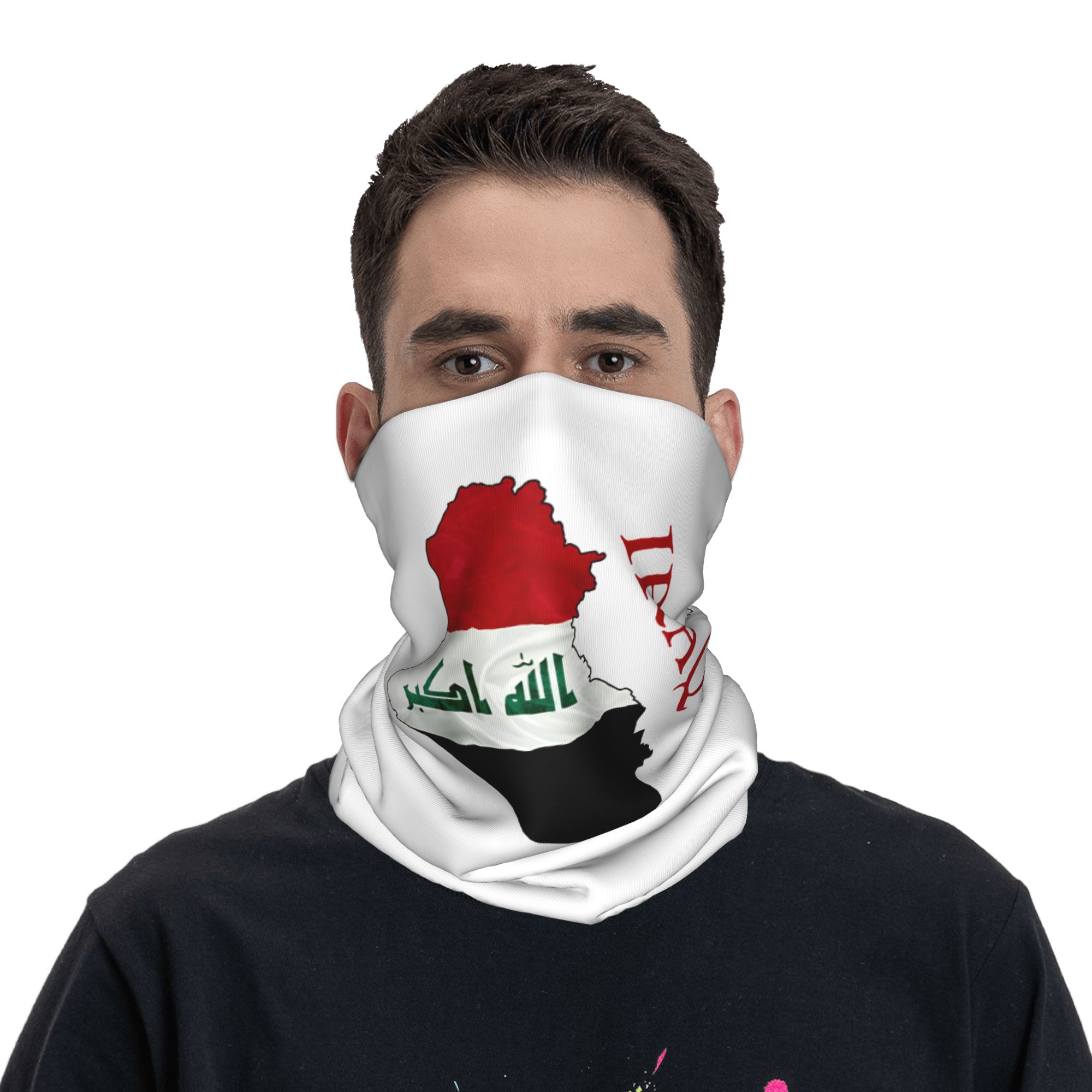 이라크 국기 지도 사랑 이라크 발라클라바 야외 스포츠  - Balaclava Face Mask 리뷰 및 가격