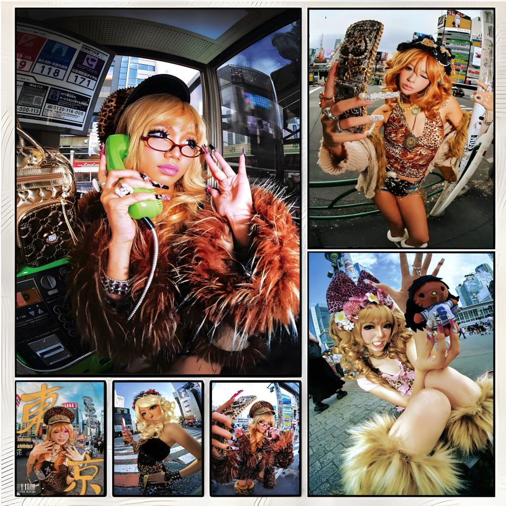 트렌디한 스트리트 G-갸루 시부야 일본 도쿄 패션 Y2 - Street Fashion Shibuya 리뷰 및 가격