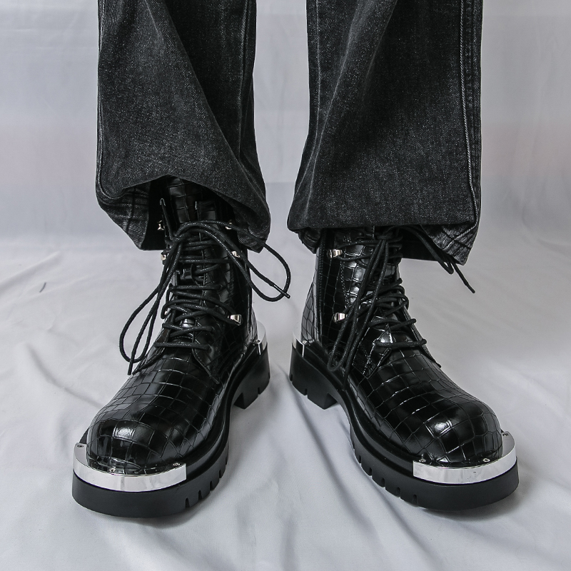 고품질 하이탑 남성 아웃도어 하이킹 부츠 패션 트렌디  - Street Fashion Walking 리뷰 및 가격