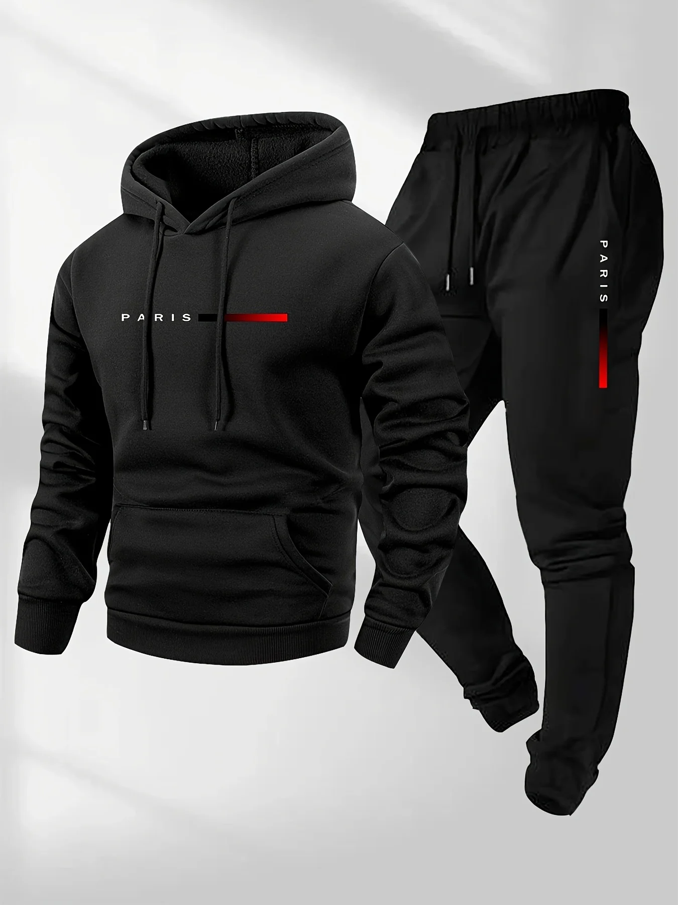 새로운 트렌드 스트리트 패션 레터 프린트 스포츠웨어 세 - Street Fashion For Man 리뷰 및 가격