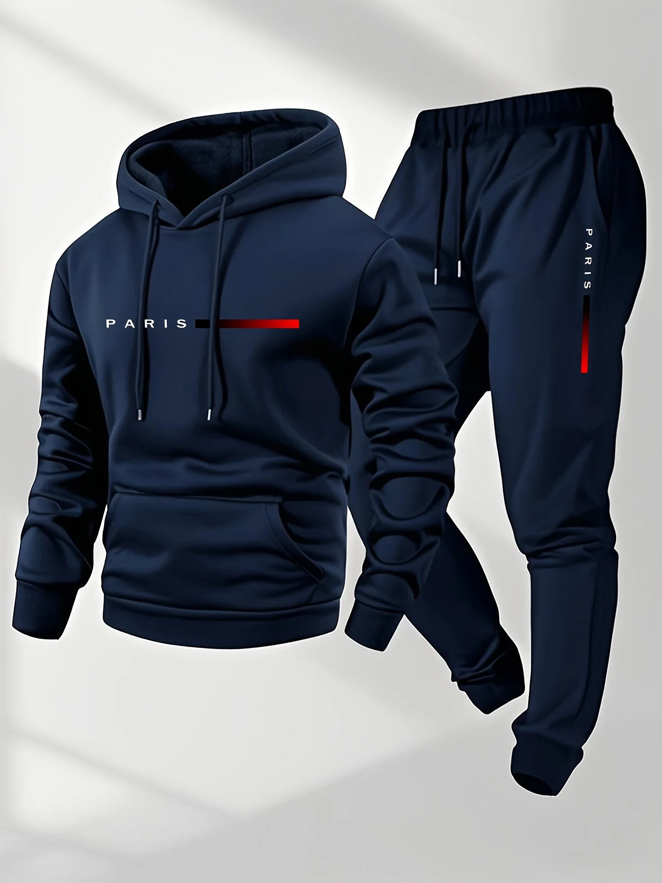 새로운 트렌드 스트리트 패션 레터 프린트 스포츠웨어 세 - Street Fashion For Man 리뷰 및 가격