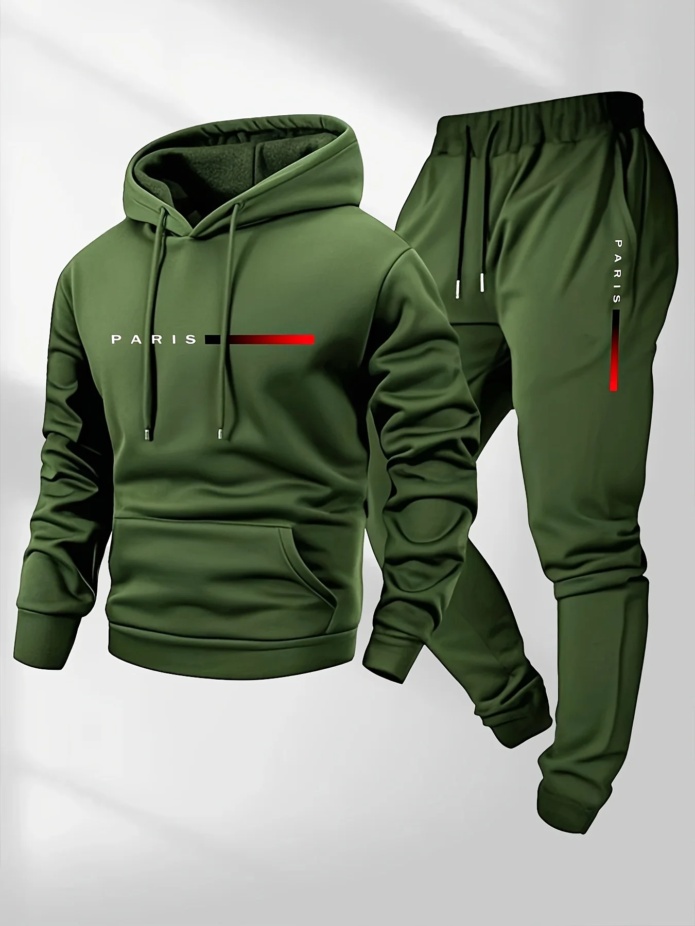 새로운 트렌드 스트리트 패션 레터 프린트 스포츠웨어 세 - Street Fashion For Man 리뷰 및 가격